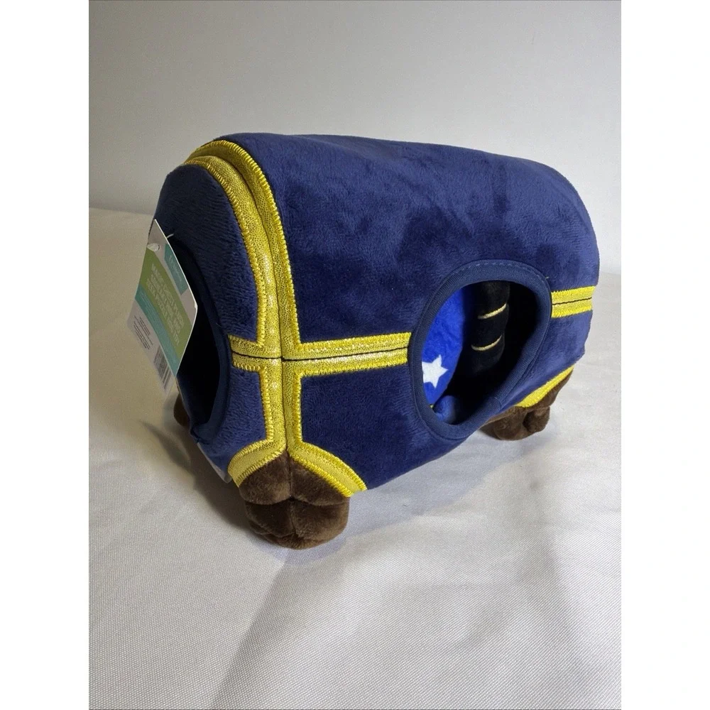 Frisco Magic Chest Plush Squeaky Dog Toy Hide & Seek Potion Wand Wizard Hat NWT